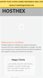 Mobile Screenshot of hosthex.com